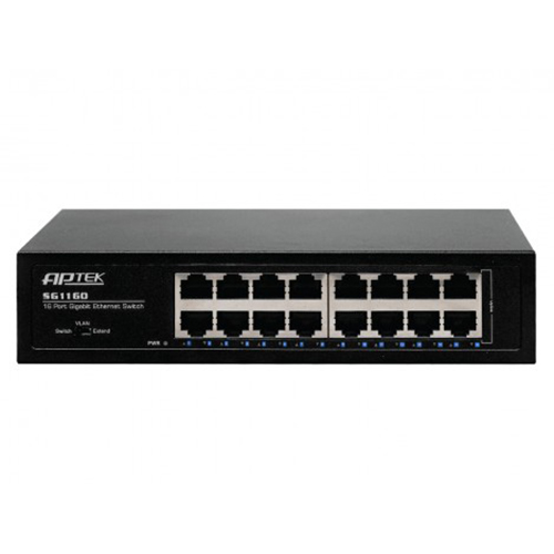 Switch 24 Port Gigabit PoE Switch APTEK SG1244