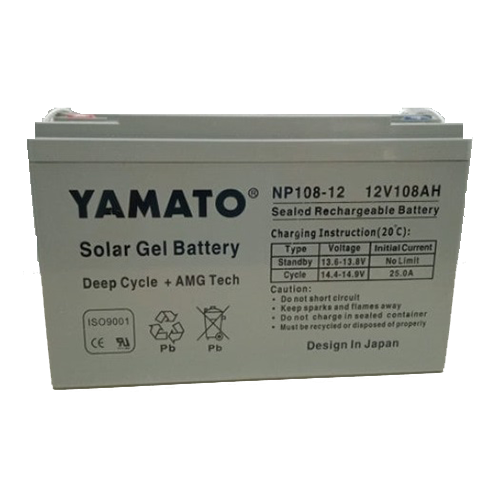 Bình Ắc quy 12V-108Ah Yamato NP100-12