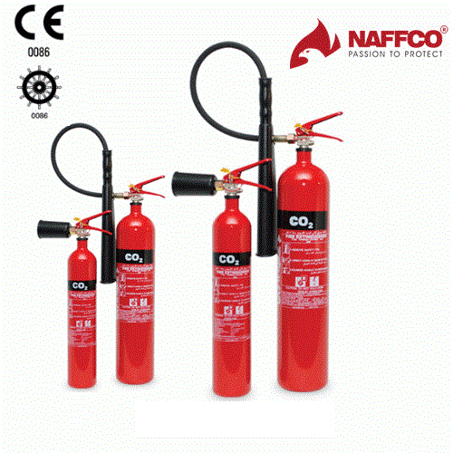 Bình chữa cháy CO2 2kg Naffco NC2A