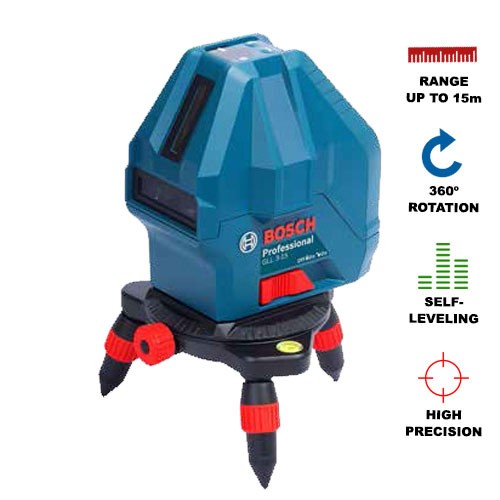 MÁY CÂN MỰC LASER BOSCH GLL 3-15