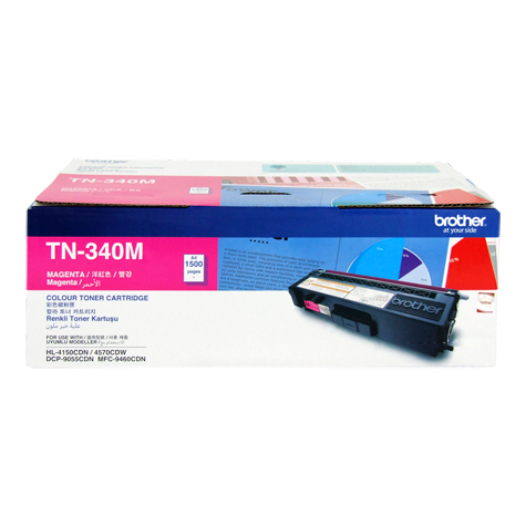 Mực in Brother TN 340M Magenta Toner Cartridge