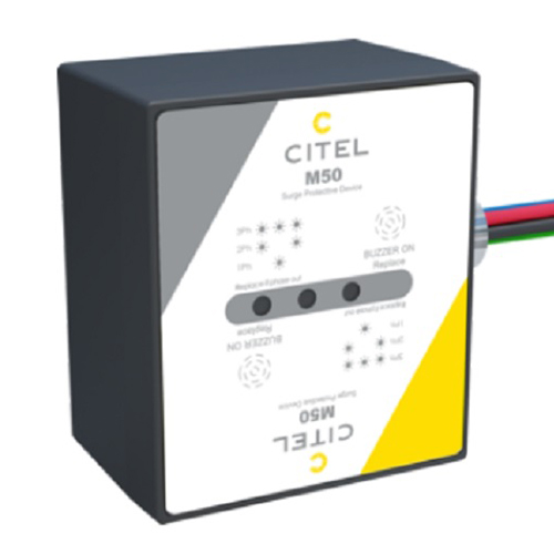 Bộ chống sét lọc nhiễu 3 pha M50F-277Y-A (5W, UL Type 2, 100kA, EMI/RFI) CITEL M50F-277Y-A