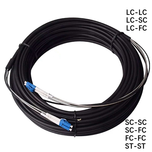 Cáp quang 2 core, Singlemode bấm sẵn 2 đầu SC 500m