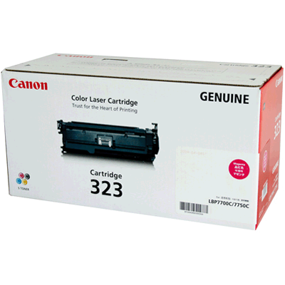 Mực in Mực đỏ Laser màu Canon Cartridge-323M