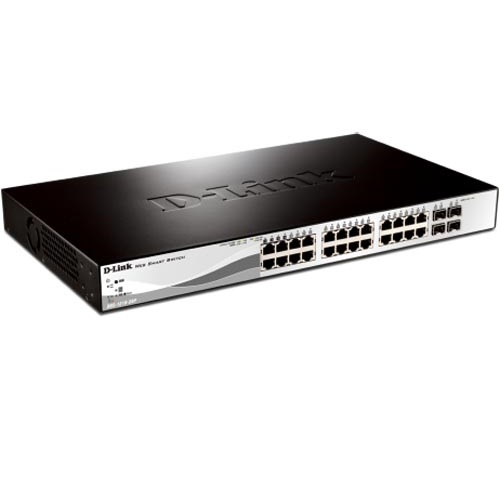 Switch 28-Port 10-Gigabit Smart Managed Switch D-Link DGS-1250-28X