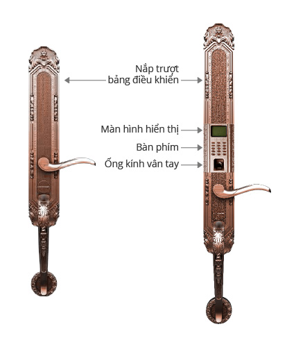 Khóa cửa thẻ thông minh DESSMANN K5