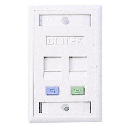 Mặt nạ Dintek Face plates 2 cổng