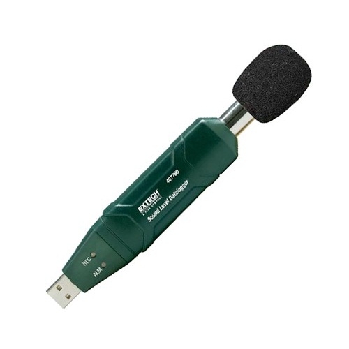 Máy đo độ ồn có chân cắm USB Extech 407760, 30 -130 dB