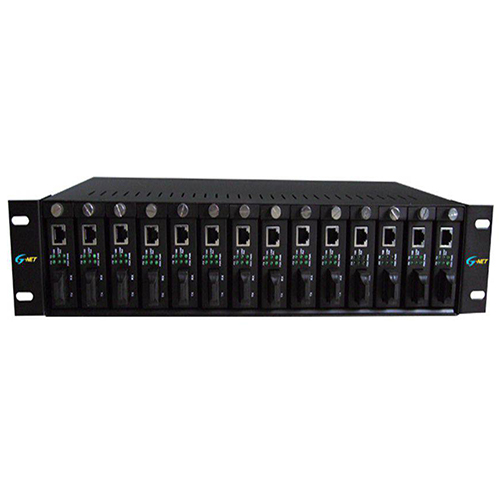 Nguồn tập trung 14 media converter quang GNET HHD-G14M