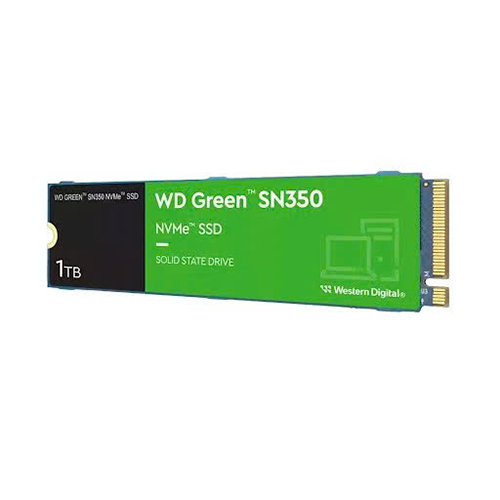 Ổ cứng gắn trong/ SSD WD GREEN 1TB SN350 NVMe M.2-2280 PCIe Gen3x4 (WDS100T3G0C)