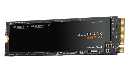 Ổ cứng SSD WD Black SN850 PCIe Gen4 x4 NVMe M.2 500GB WDS500G1X0E