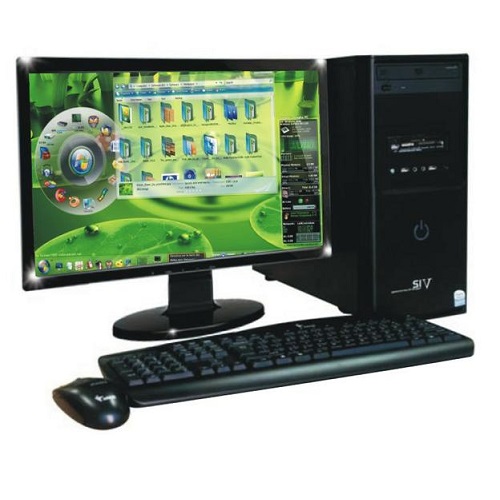 Bộ máy tính i5 7500 ram 4GB SSD 120GB LCD 19.5