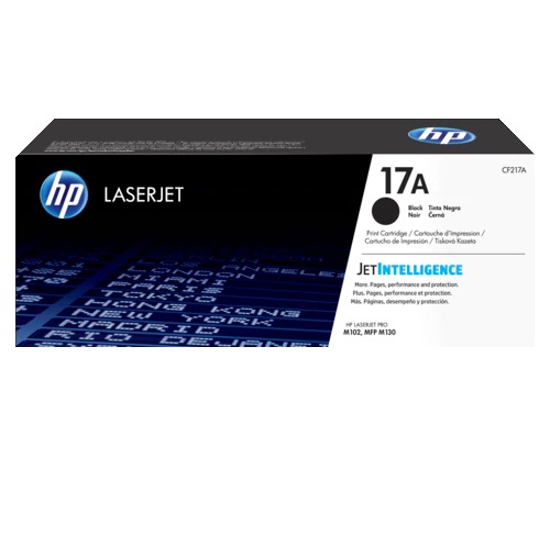 Mực in HP 17A Black Original LaserJet Toner Cartridge CF217A