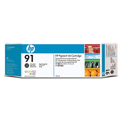 Mực in HP 91 775-ml Pigment Photo Black Ink Cartridge (C9465A)