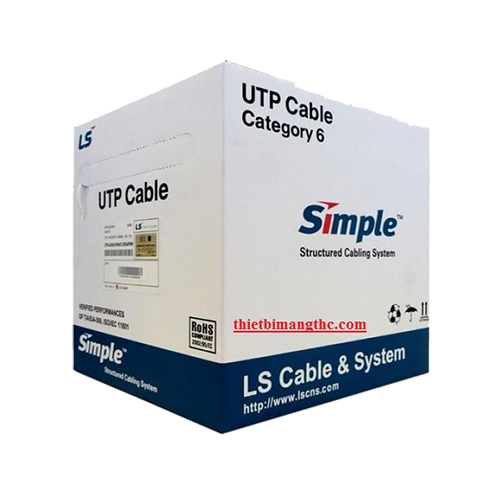 Cáp mạng LS Cat 6A UTP ngoài trời