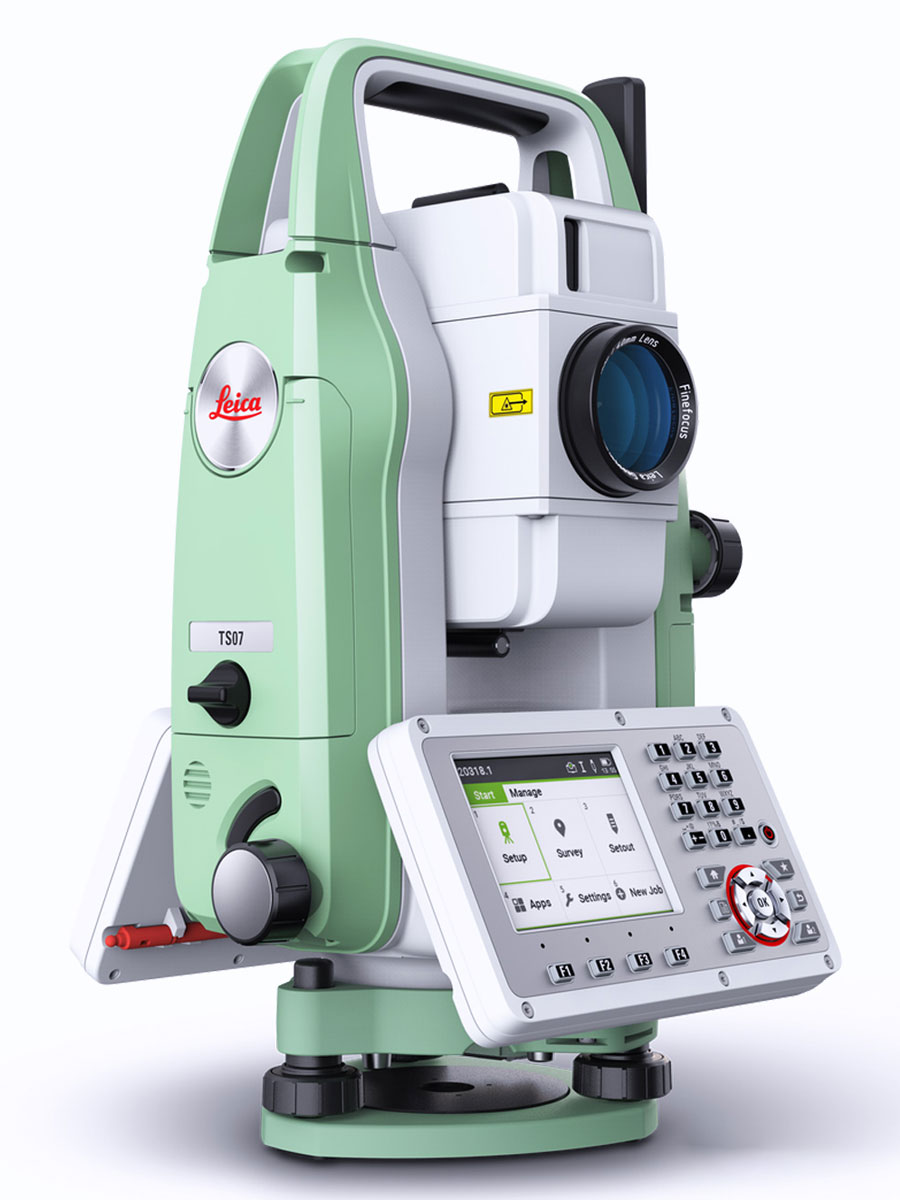 Máy toàn đạc điện tử Leica Flexline TS07 2
