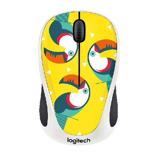 Chuột quang không dây Logitech Wireless Mouse M238 Party Toucan