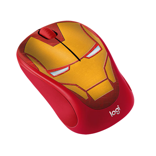 Chuột quang không dây Logitech Wireless Mouse M238 Iron Man