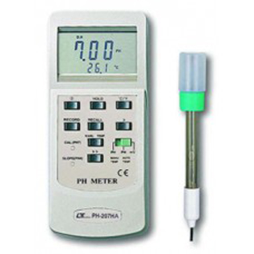 Máy đo PH PH-mV-nhiêt độ, ATC, RS-232/USB Lutron PH-207HA