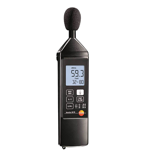 Máy đo độ ồn testo TESTO 815 (+32 ~ +130 dB/ ±1.0 dB)