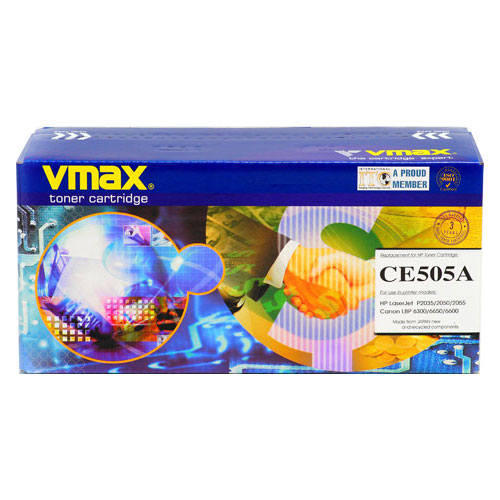 Mực in Vmax 05A Black Toner Cartridge (CE505A)