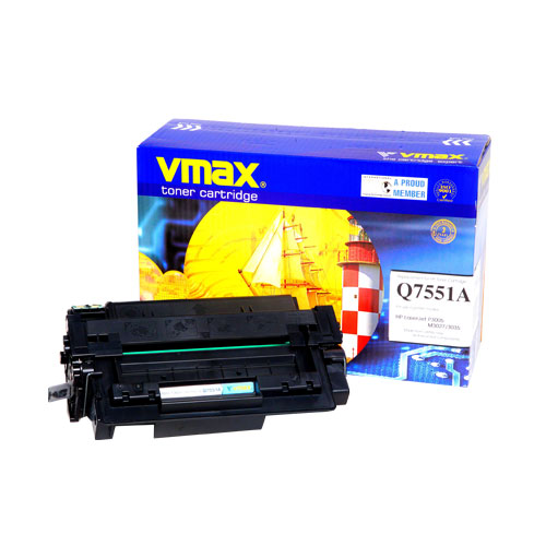 Mực in Vmax 51A, Black Toner Cartridge (Q7551A)