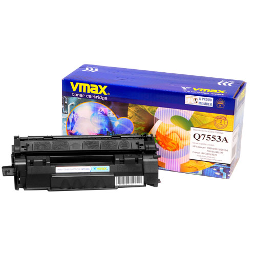 Mực in Vmax 53A, Black Toner cartridge (Q7553A)