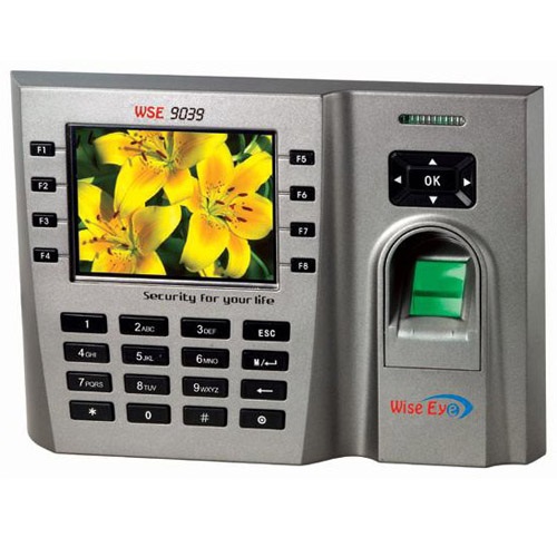 Máy chấm công vân tay và thẻ cảm ứng WISE EYE 9039