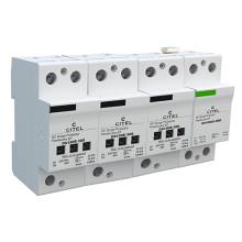 Bộ chống quá áp đột biến 4P (3L+N) Type 1+2, Imax 140kA CITEL DS154E-300/G