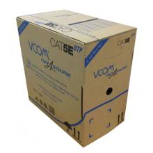 Cáp mạng Vcom Cat 5E UTP 24AWG 4PRS PVC