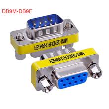 Đầu nối COM DB9 Male to Female (đực sang cái) Mini Gender Changer