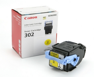 muc in canon 302 yellow toner cartridge