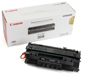 muc in canon 308 black toner cartridge