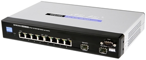 Cisco SRW2008, 8 port Gigabit Switch WebView