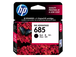 muc in hp 685 black ink cartridge cz121aa