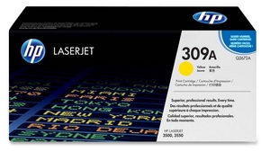 muc in hp 309a yellow laserjet toner cartridge q2672a