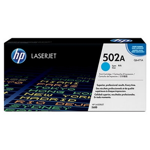 muc in hp 502a cyan laserjet toner cartridge q6471a