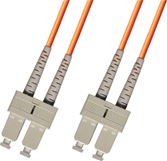 SC-SC Duplex MM OM3 50/125um, 2mm LSZH Patch Cord 3m