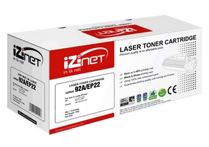 muc izinet hp 92a black laserjet toner cartridge