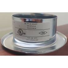 Nắp chụp che đôi đầu phun Inox 410 DN20