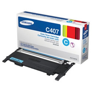 muc in samsung clt c407s cyan toner cartridge