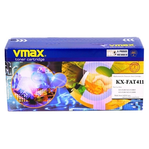 Mực in Vmax KX FA T411, Black Toner Cartridge