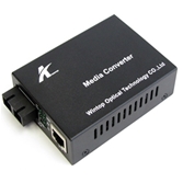 Bộ chuyển đổi quang điện 1 sợi quang Single-Mode 25 Km NETTEK NT-1G1E-SC20A/B