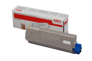 muc in oki c610y yellow toner cartridge