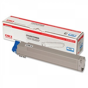 muc in oki c9600 cyan toner cartridge