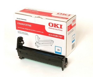 oki c5600 cyan image drum