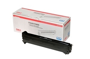 oki c9600 cyan drum unit